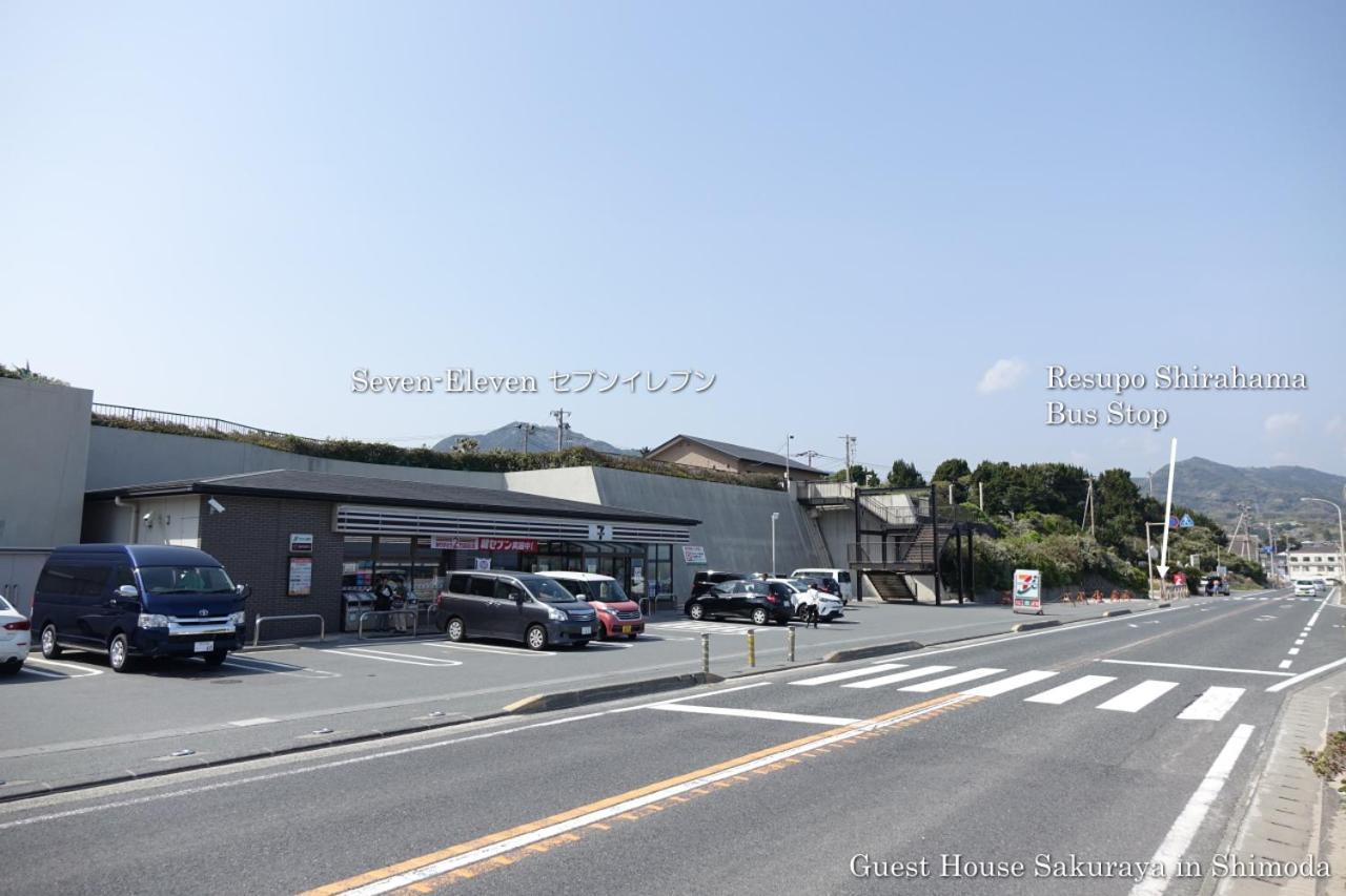 ペンション桜家 Hotell Shimoda  Exteriör bild