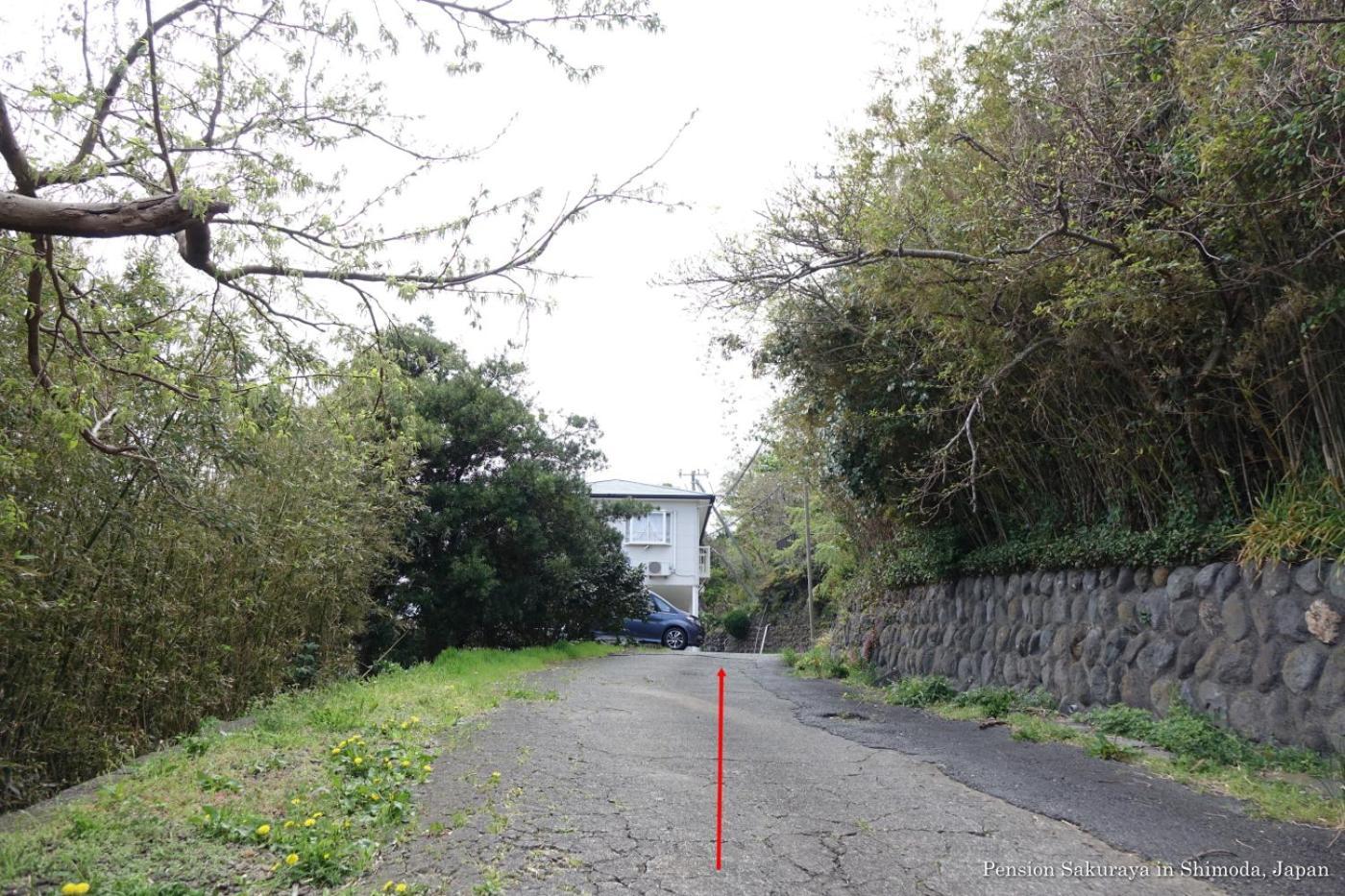 ペンション桜家 Hotell Shimoda  Exteriör bild